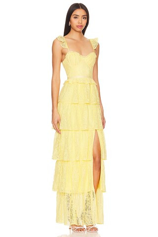 Tularosa Cantini Maxi Dress in Yellow from Revolve.com | Revolve Clothing (Global)