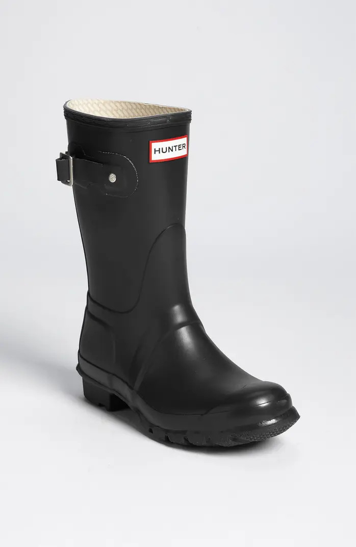 Hunter Original Short Waterproof Rain Boot (Women) | Nordstrom | Nordstrom