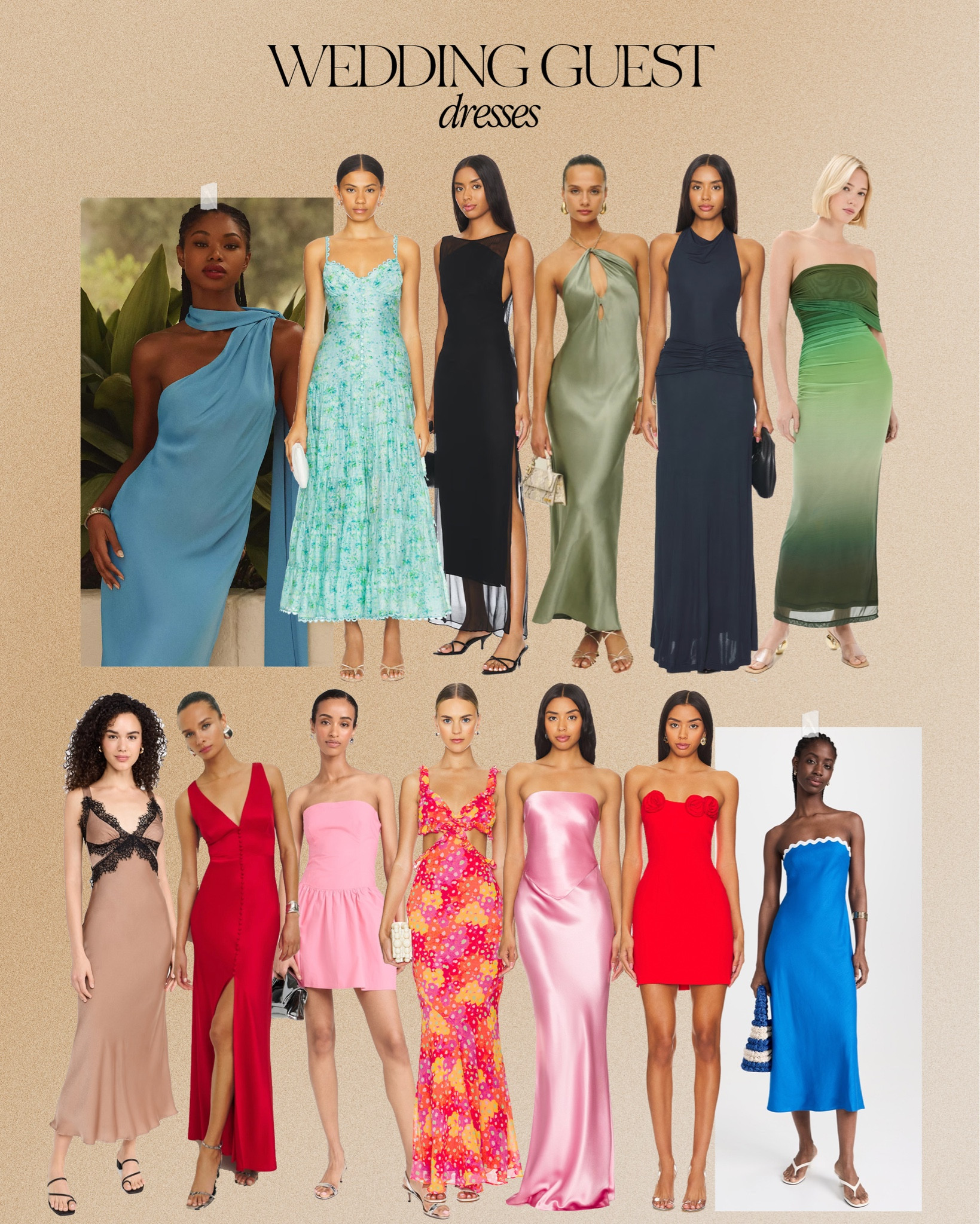 Summer wedding guest dresses 🤍

#LTKWedding