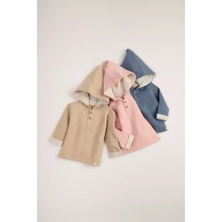 easy-peasy Baby Long Sleeve Gnome Hoodie, Sizes 0-24 Months - Walmart.com | Walmart (US)