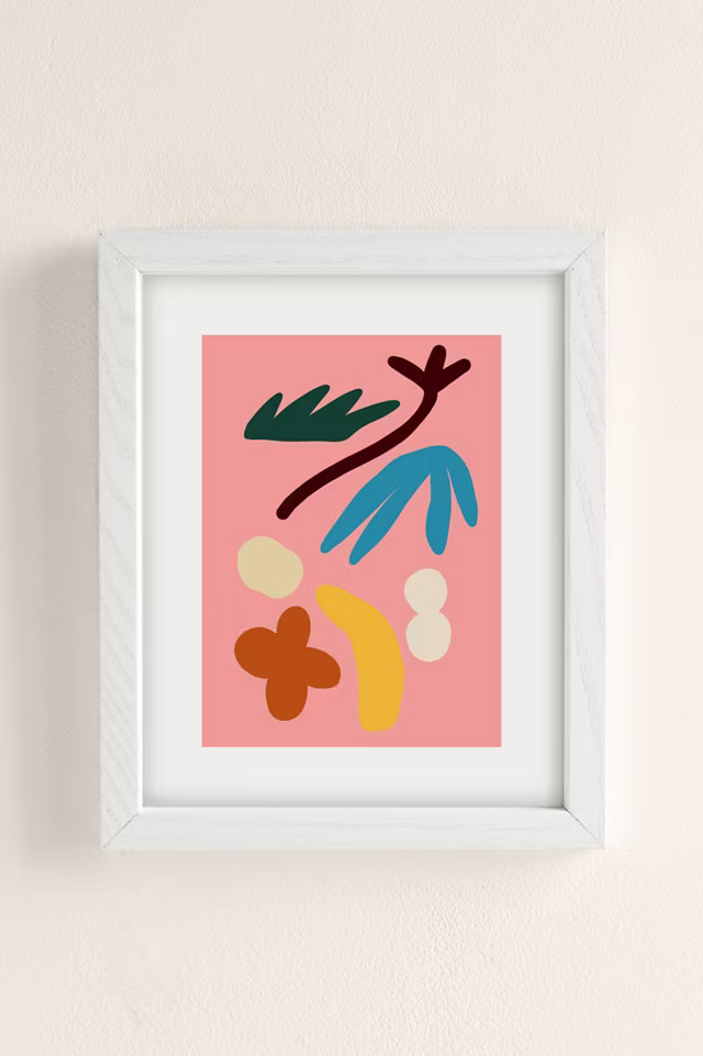 sandrapoliakov Big Family Dinner Art Print | Urban Outfitters (US and RoW)