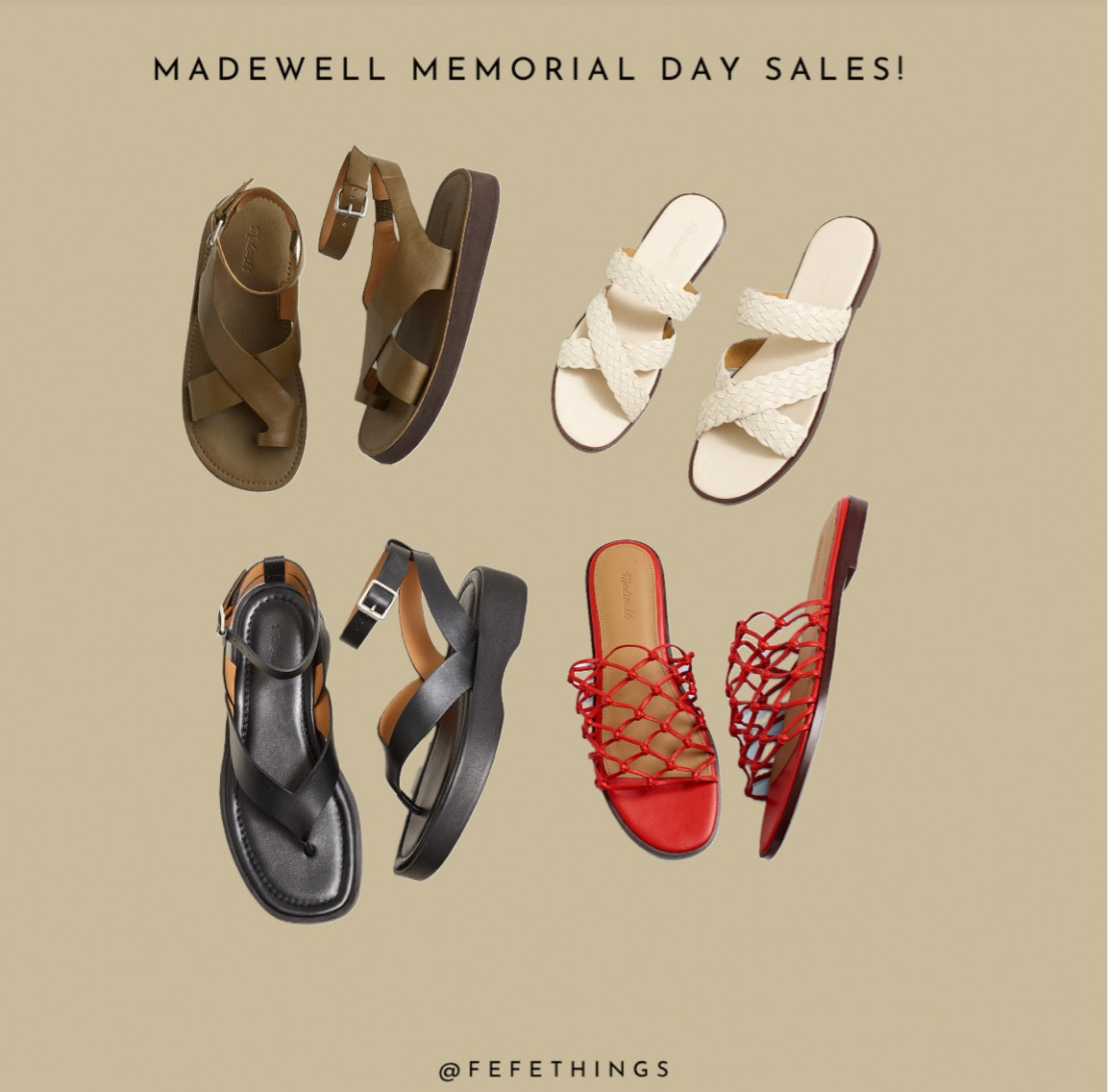 Madewell summer sandals 

#LTKstyletip #LTKsalealert #LTKSeasonal
