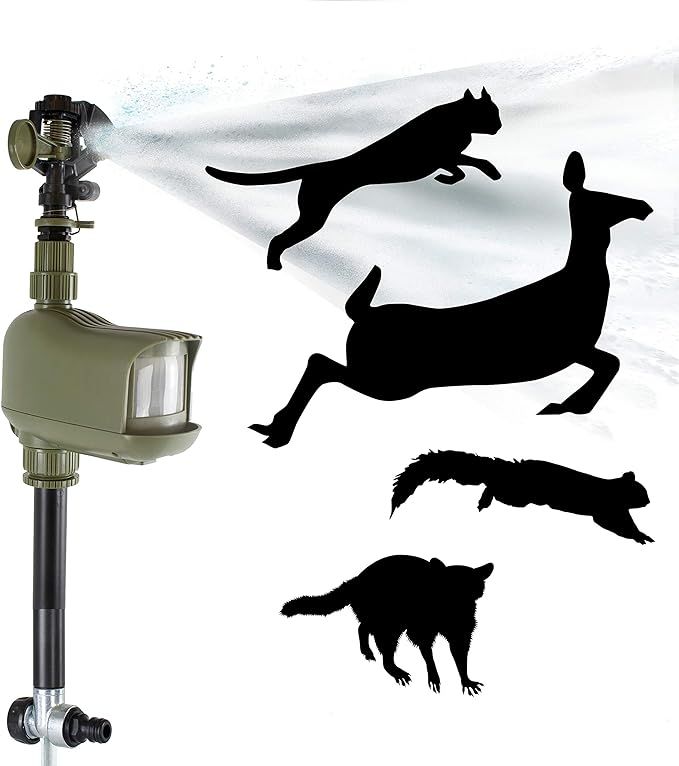 Havahart 5277 Critter Ridder Motion Activated Animal Repellent and Sprinkler - Repel Cats, Dogs, ... | Amazon (US)