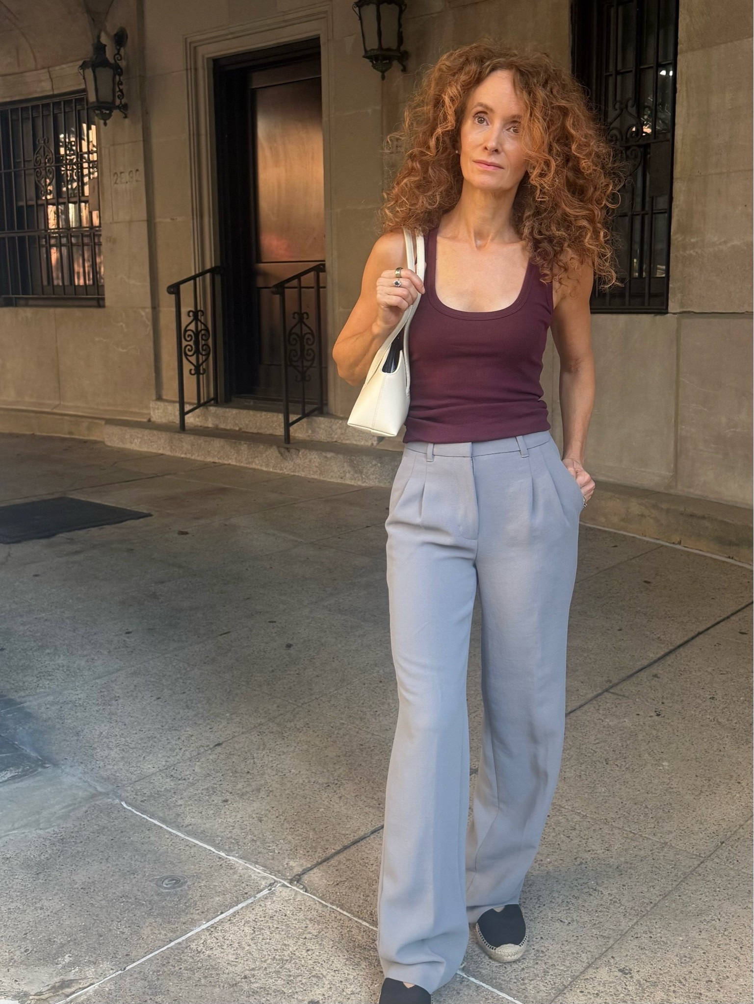 Plum and grey
Like it?
@Aritzia 

#europeaninnewyork

#LTKSeasonal #LTKSaleAlert #LTKootd