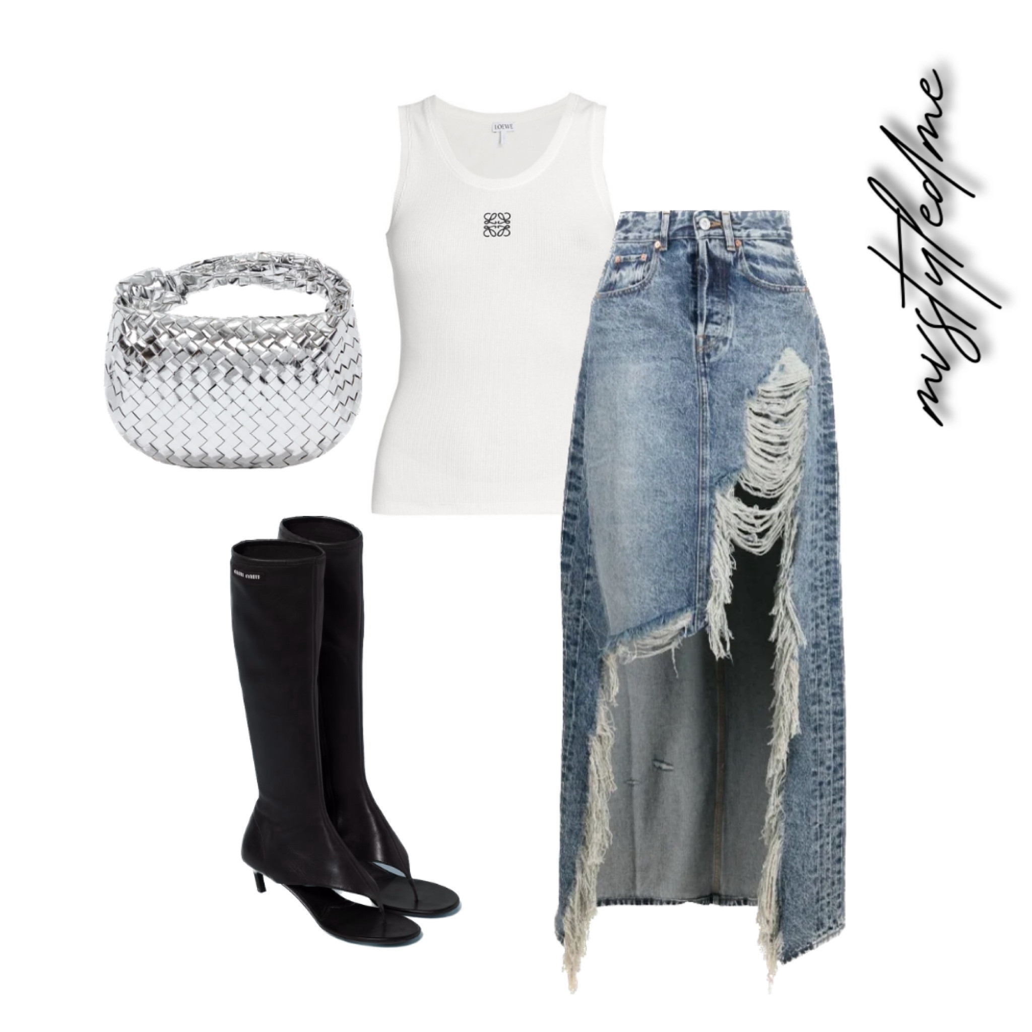 Styling the infamous Loewe “Anagram Tank Top” She’s minimalistic, but oh-so chic! A cute little closet staple. ✨

& I can’t forget these miu miu thong boots, So different. I love them! 

#LTKsalealert #LTKstyletip #LTKshoecrush