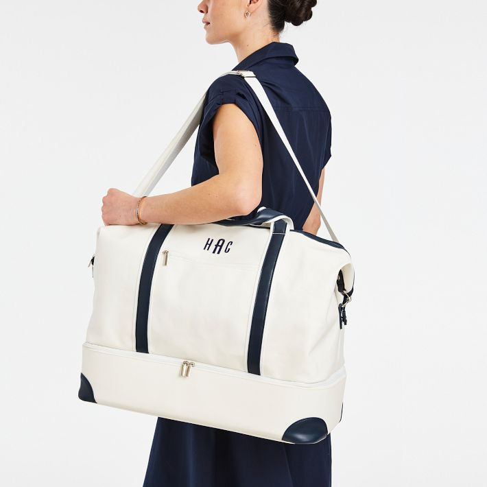 Coated Canvas Weekender | Mark and Graham