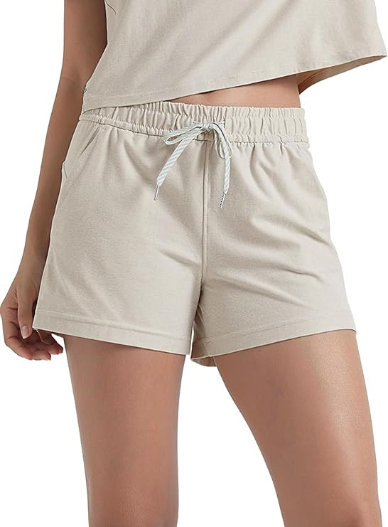 ODODOS Women's Relaxed-Fit Shorts Ultra Soft odSTRATUM Tech Mid Rise Shorts with Pocket 3.5" Inse... | Amazon (US)