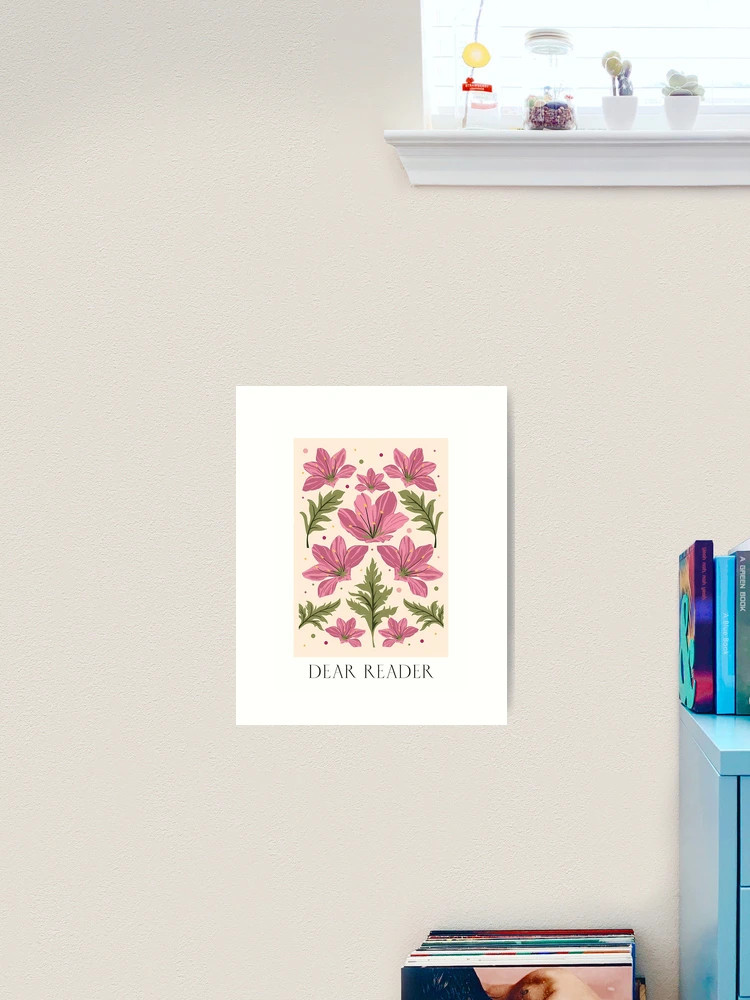 Dear reader Art Print | Redbubble (US)