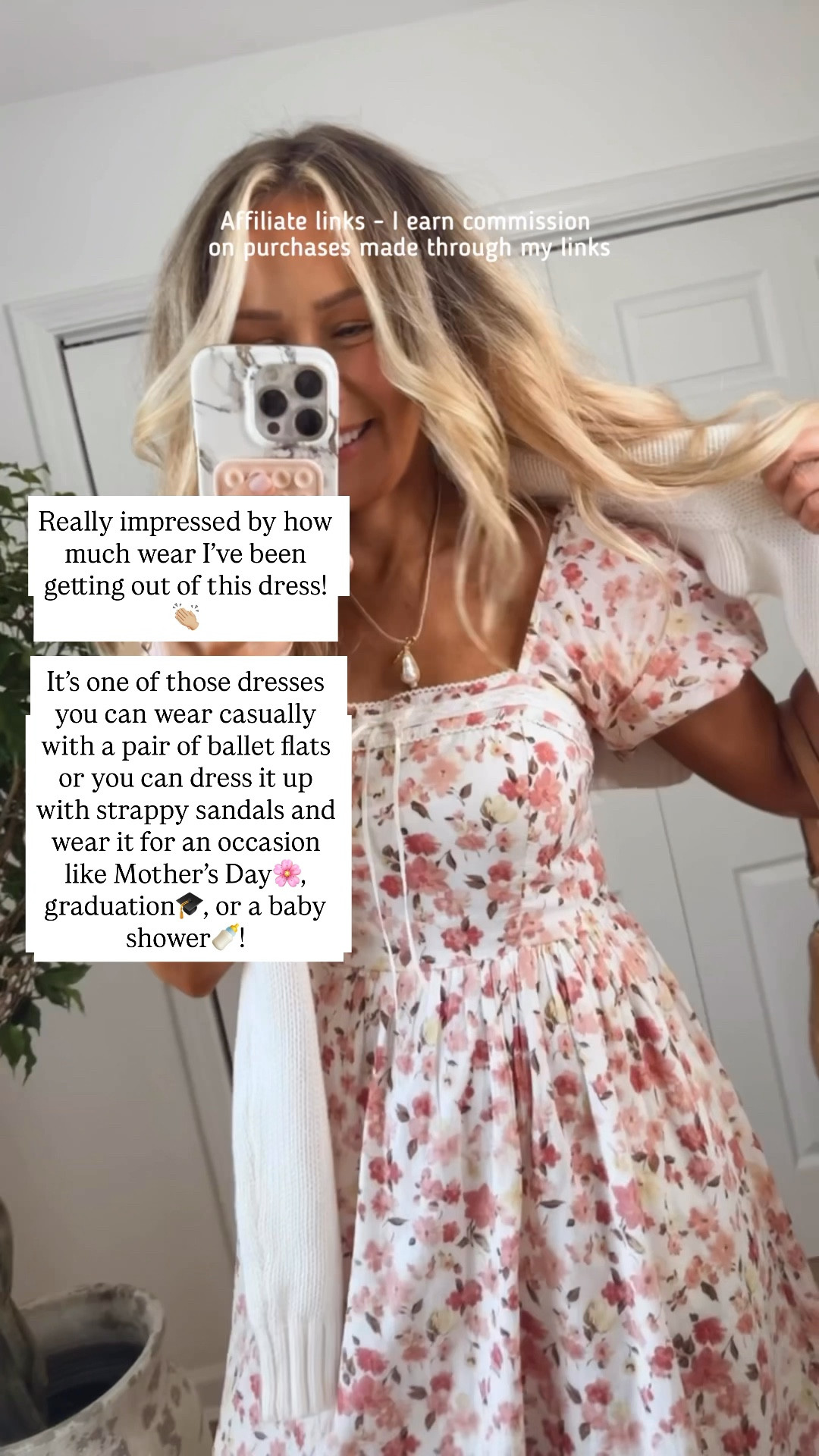 Affiliate links - I earn commission on purchases made through my links | spring dress  casual 