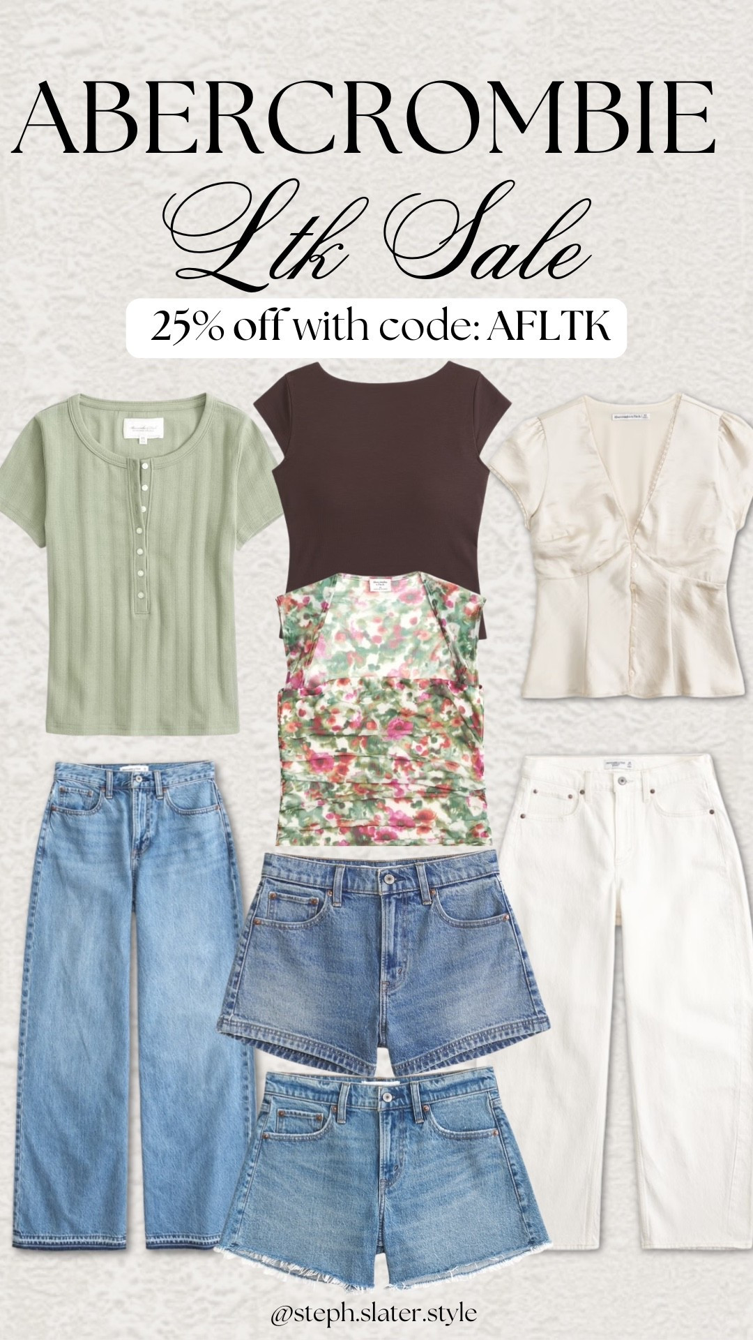 Abercrombie LTK Sale! Up to 50% off!!

#LTKSpringSale #LTKSaleAlert #LTKSeasonal