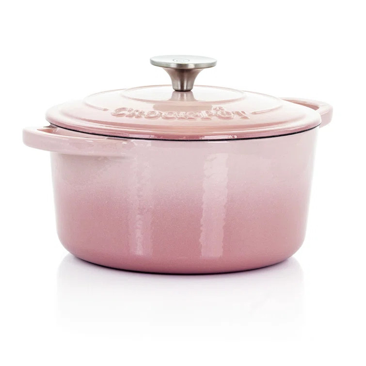 Crock-Pot Artisan Non-Stick Cast Iron Round Dutch Oven | Wayfair North America