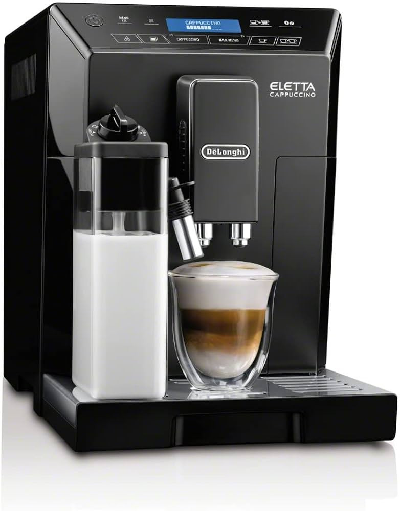 De'Longhi Eletta Fully Automatic Espresso Machine (Refurbished), 1300 milliliters, Black | Amazon (US)