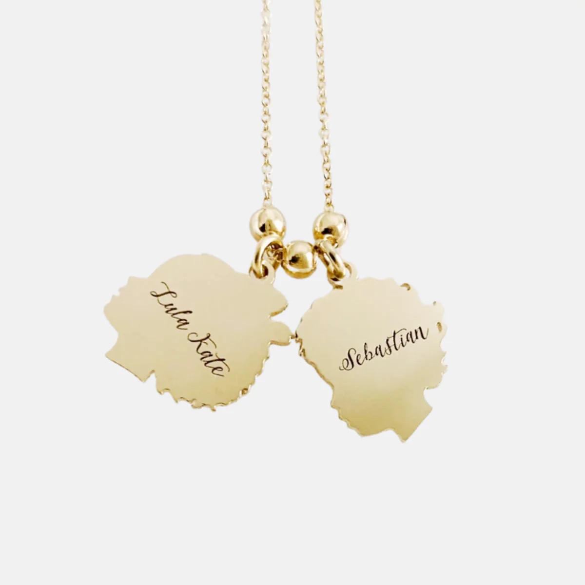 Classic Silhouette Charm Necklace - Large | Vana Chupp Studio