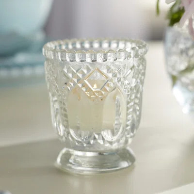 Vintage Glass Candle Holder Lark Manor™ | Wayfair North America