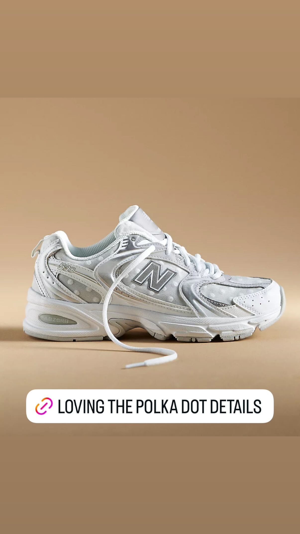 Loving the polka dot details on these New Balance sneakers.  

 #LTKgrwm #LTKmomlife #LTKActive