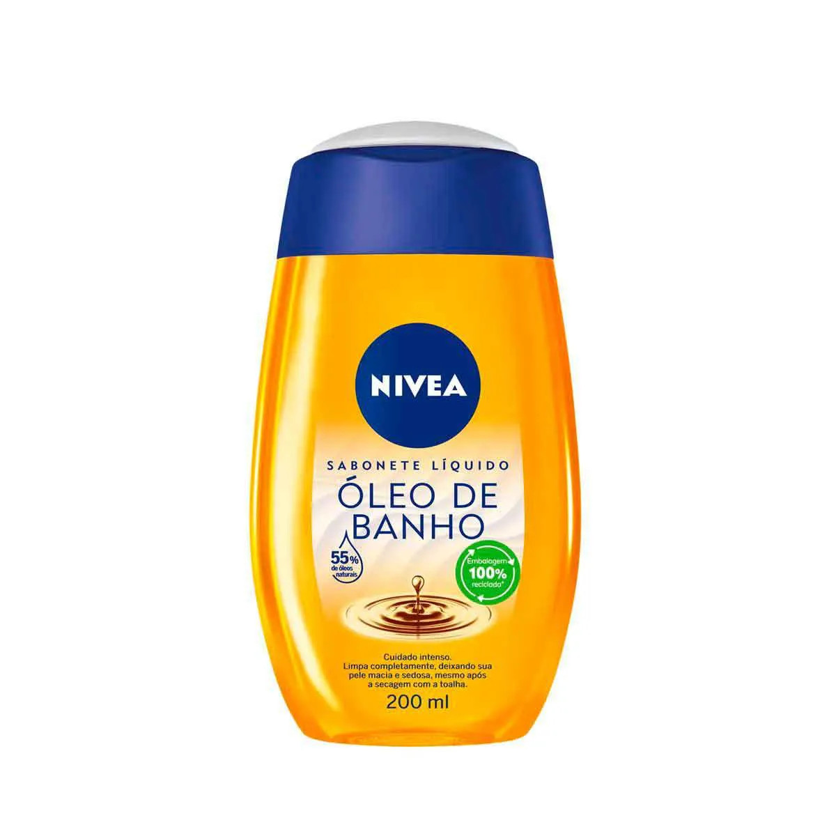 Sabonete Líquido Corporal Nivea Óleo de Banho 200ml | Drogasil | Drogasil | Drogasil BR