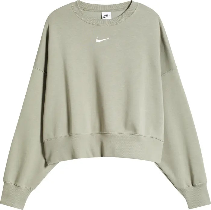 Nike Phoenix Fleece Crewneck Sweatshirt | Nordstrom | Nordstrom