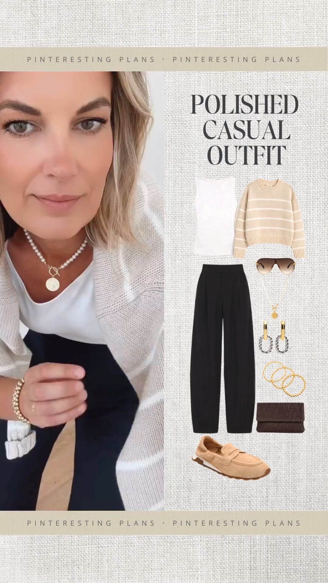 Small shirt. I am in 4 long in the splurge pants but sharing a save option that has almost the same cut! Code PINTERESTINGPLANS20 for a discount on the pants

#LTKmomlife #LTKootd #LTKTall