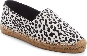Saint Laurent Monogramme Logo Cheetah Print Espadrille (Women) | Nordstrom | Nordstrom