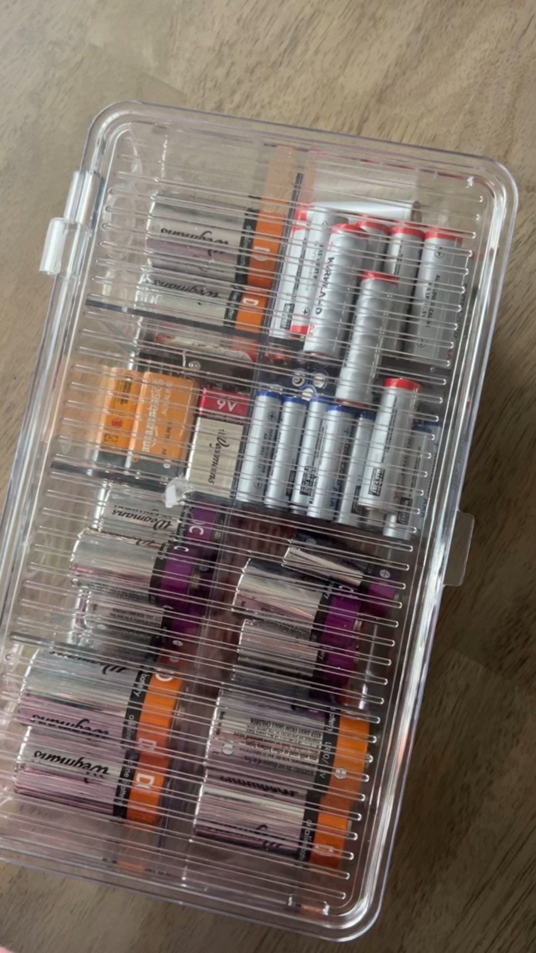 🪫➡️🔋 Battery organizer stocked and ready for Christmas morning ✔️

#LTKHoliday #LTKHome #LTKFamily