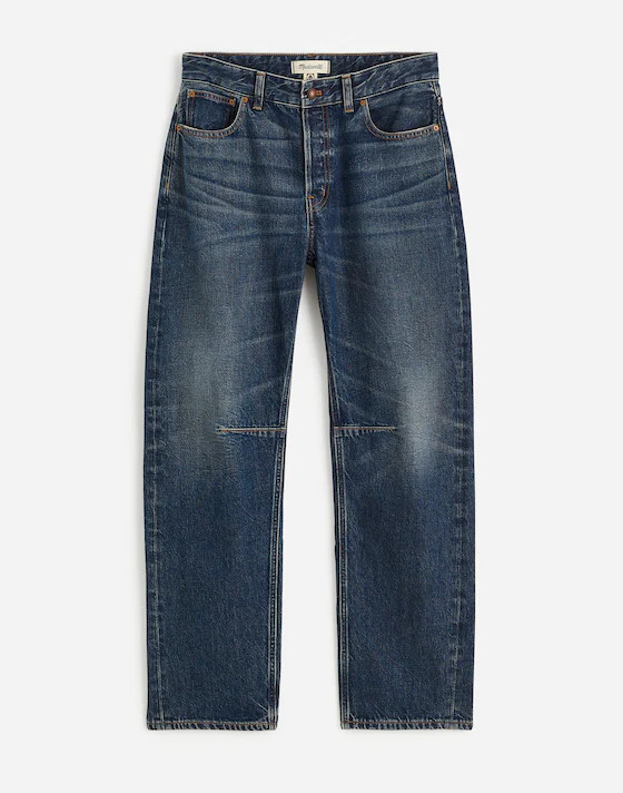 The Plus Darted Barrel-Leg Jean | Madewell