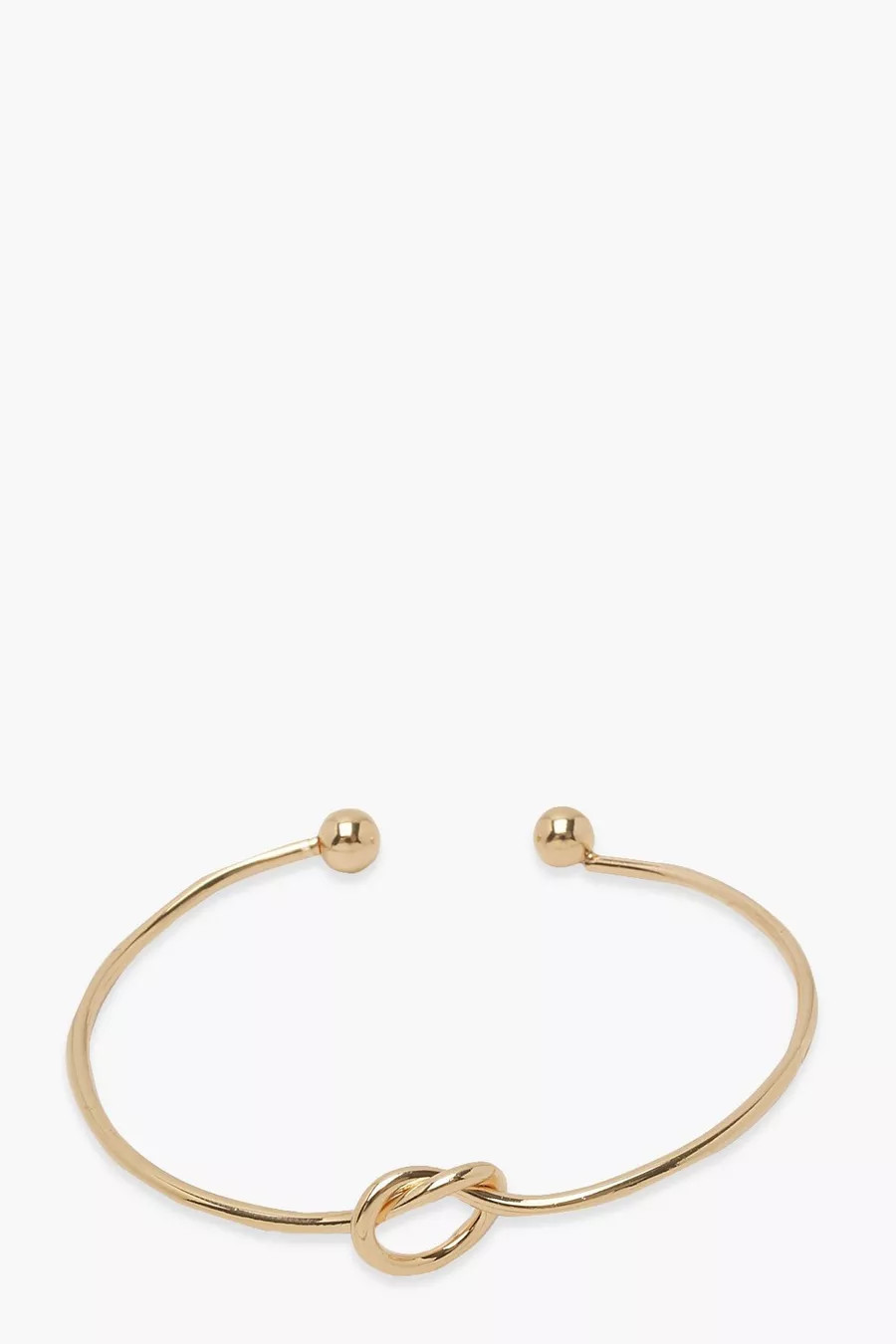Knot Front Bangle | Boohoo.com (AU & NZ)