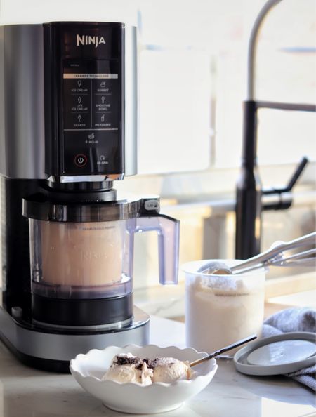 Had so much trying out the Ninja Creami. My son and I were able to create all types of delicious frozen treats from the convenience of home. #ad
#NinjaCreami @ninjakitchen

#LTKGiftGuide #LTKhome #LTKSeasonal