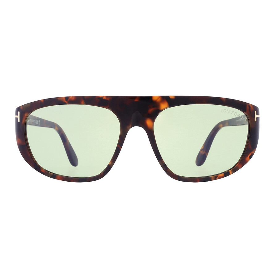 Tom Ford Edward Green Browline Unisex Sunglasses FT1002 52N 58 | Jomashop.com & JomaDeals.com
