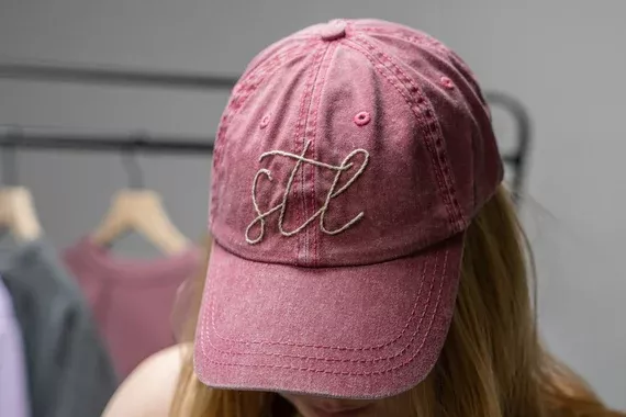 Women's New Era Pink St. Louis Cardinals Rouge Core Classic 9TWENTY  Adjustable Hat