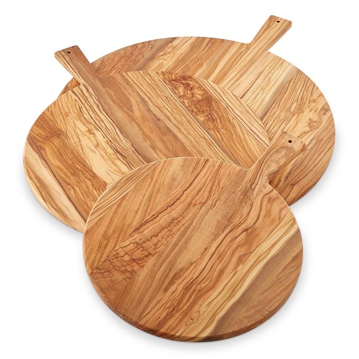 Olivewood Round Cheese Boards | Williams-Sonoma