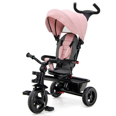 Infans 4-in-1 Baby Tricycle Toddler Trike w/ Convertible Seat Pink | Target