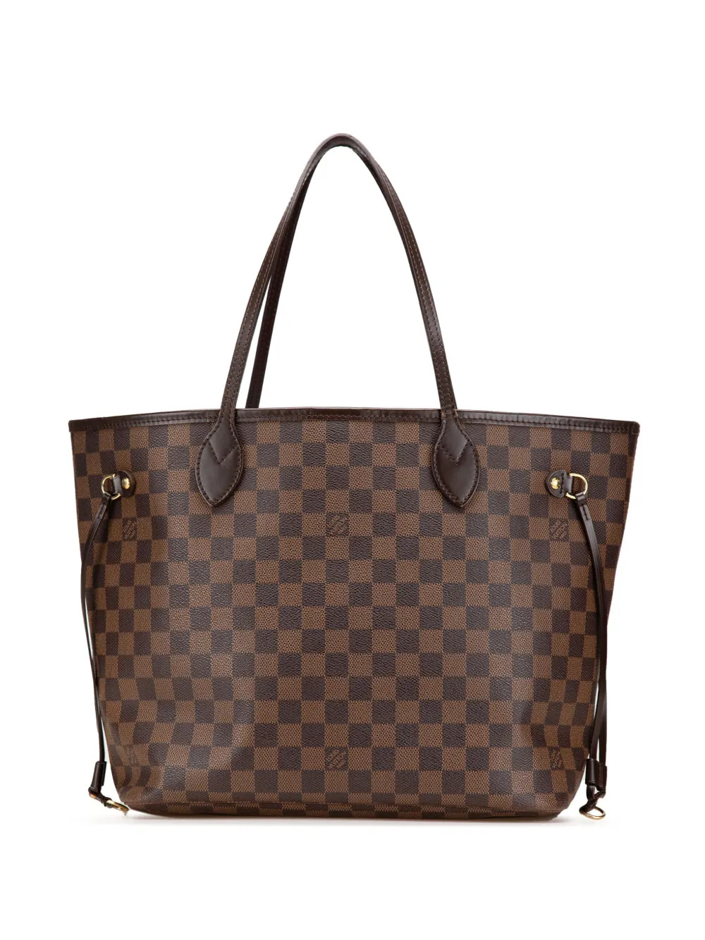 Louis Vuitton Pre-Owned 2011 Damier Ebene Neverfull MM Tote Bag | Brown | FARFETCH | Farfetch Global