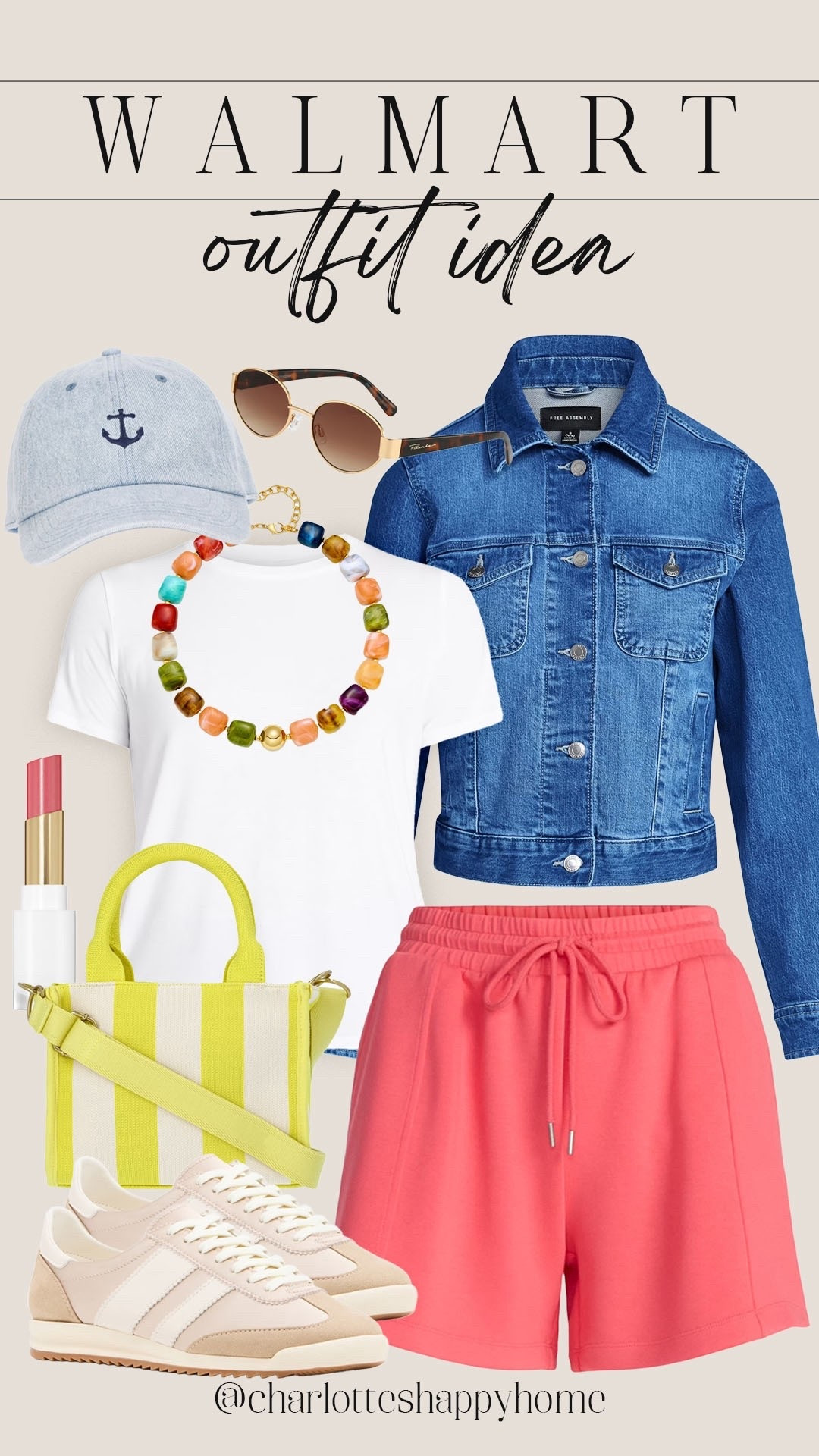 Colorful + fun spring and summer OOTD!

#walmartfinds

Walmart finds. Walmart fashion. Walmart new arrivals. Walmart spring style. Walmart summer style. Walmart denim jacket. Walmart scuba knit shorts. Colorful summer style. Trending summer style. Busy mom spring OOTD. 

#LTKSeasonal #LTKmomlife #LTKootd
