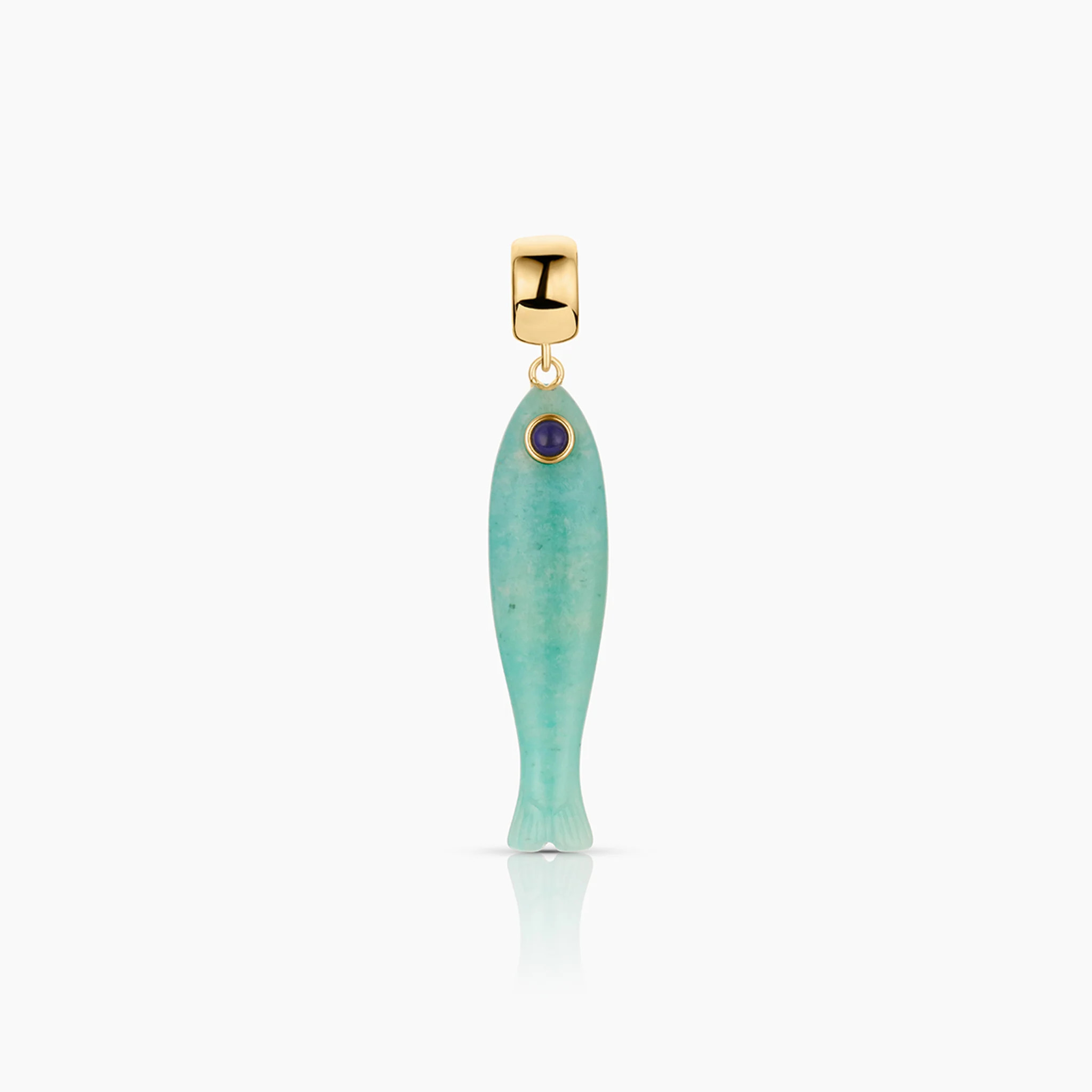 Fortuna Amazonite Fish Bail | Thatch