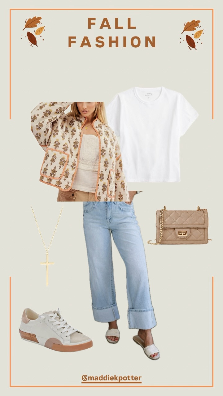 loving the quilted jackets to throw on with jeans and a baby tee 🧡 

simply yet cute + trendy! Perfect for fall 