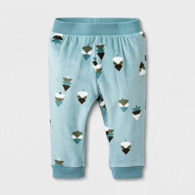 Baby Girls' Trees Jogger Pants - Cat & Jack™ Mint Green | Target