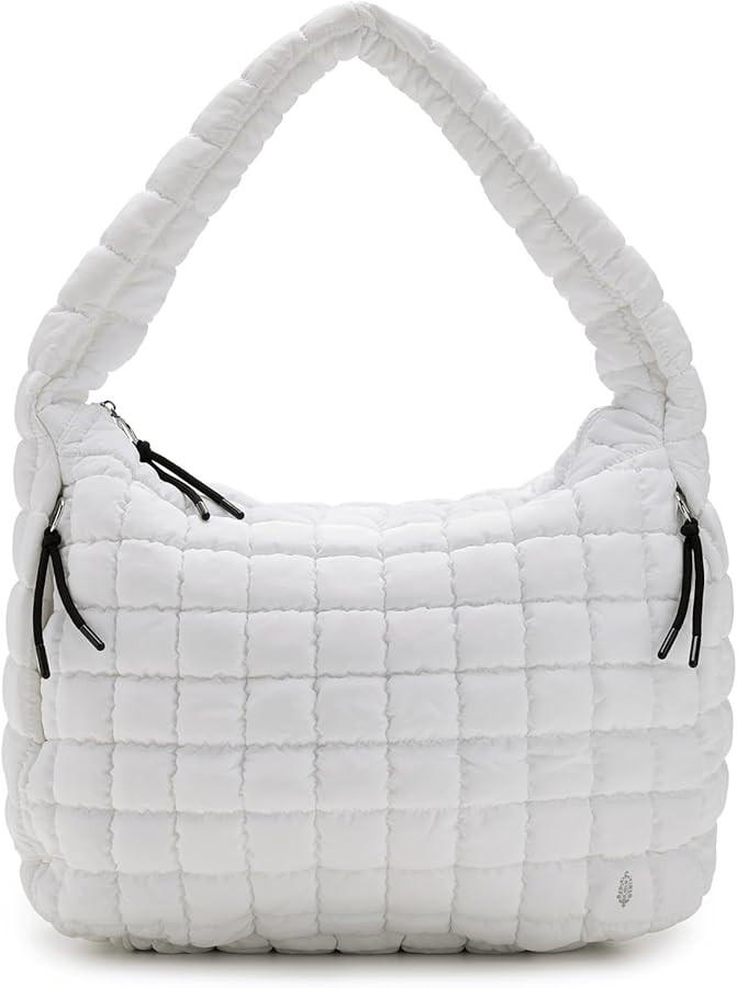 Free People Quilted Carryall, Optic White | Amazon (US)