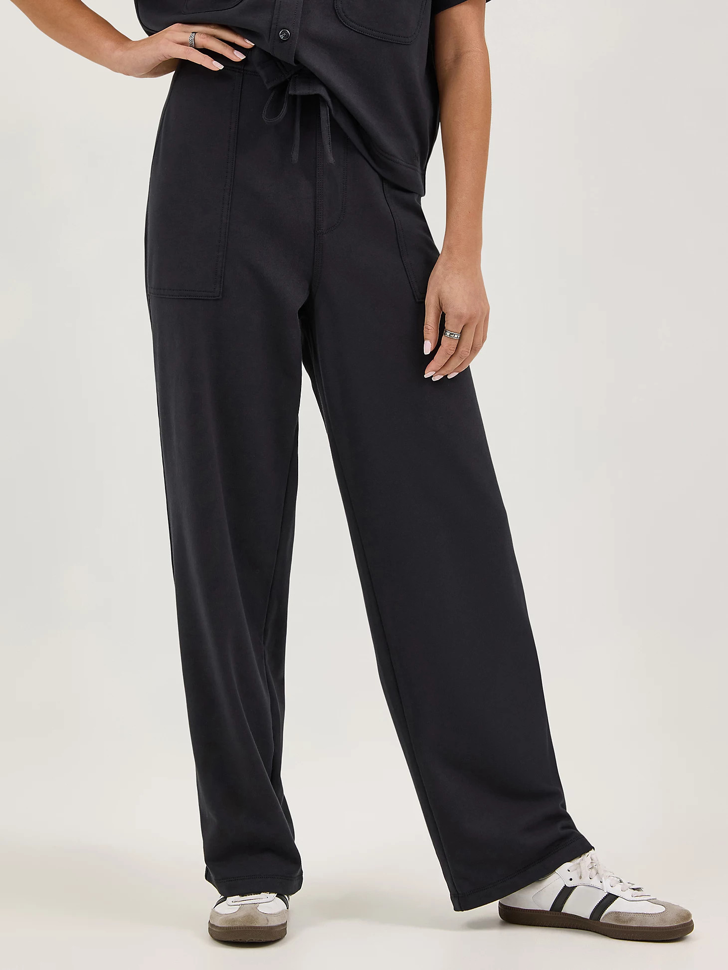 Women's High Rise Loose Utility Drawstring Pant | Lee Jeans