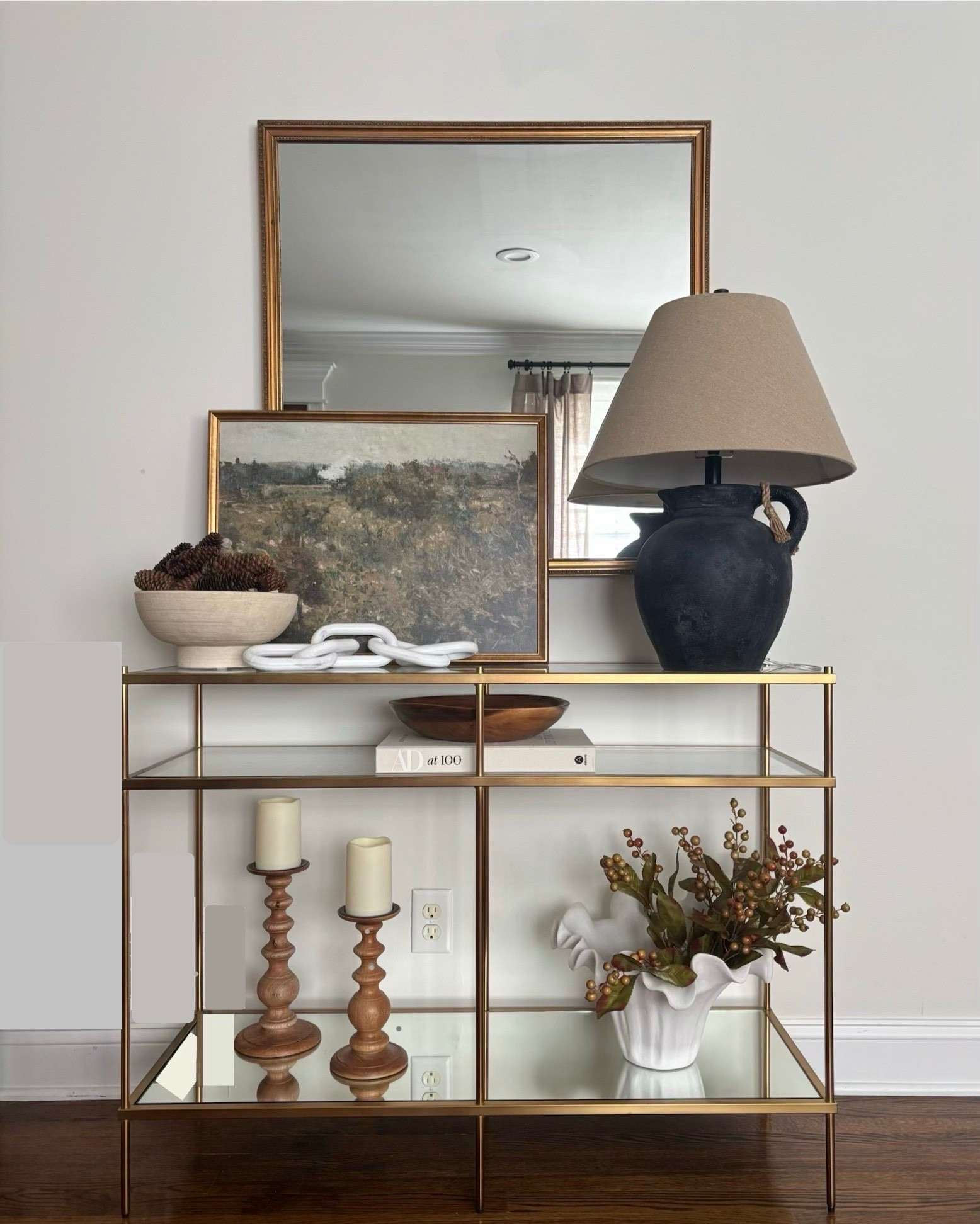 Neutral Fall Console Styling Inspo#LTKFindsUnder50 

#LTKSeasonal #LTKHome