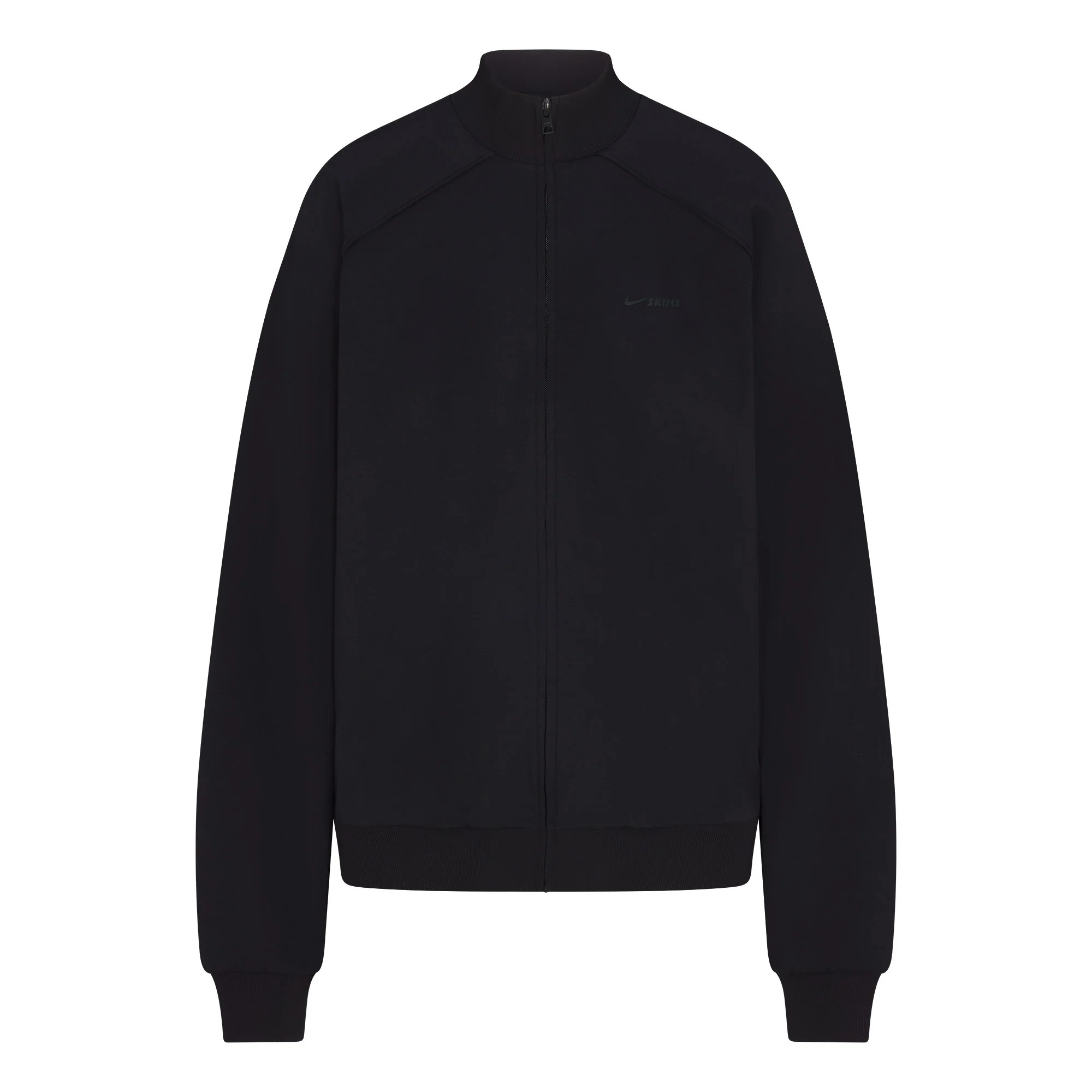NikeSKIMS MATTE TRICOT OVERSIZED TRACK JACKET | OBSIDIAN | SKIMS | SKIMS (US)
