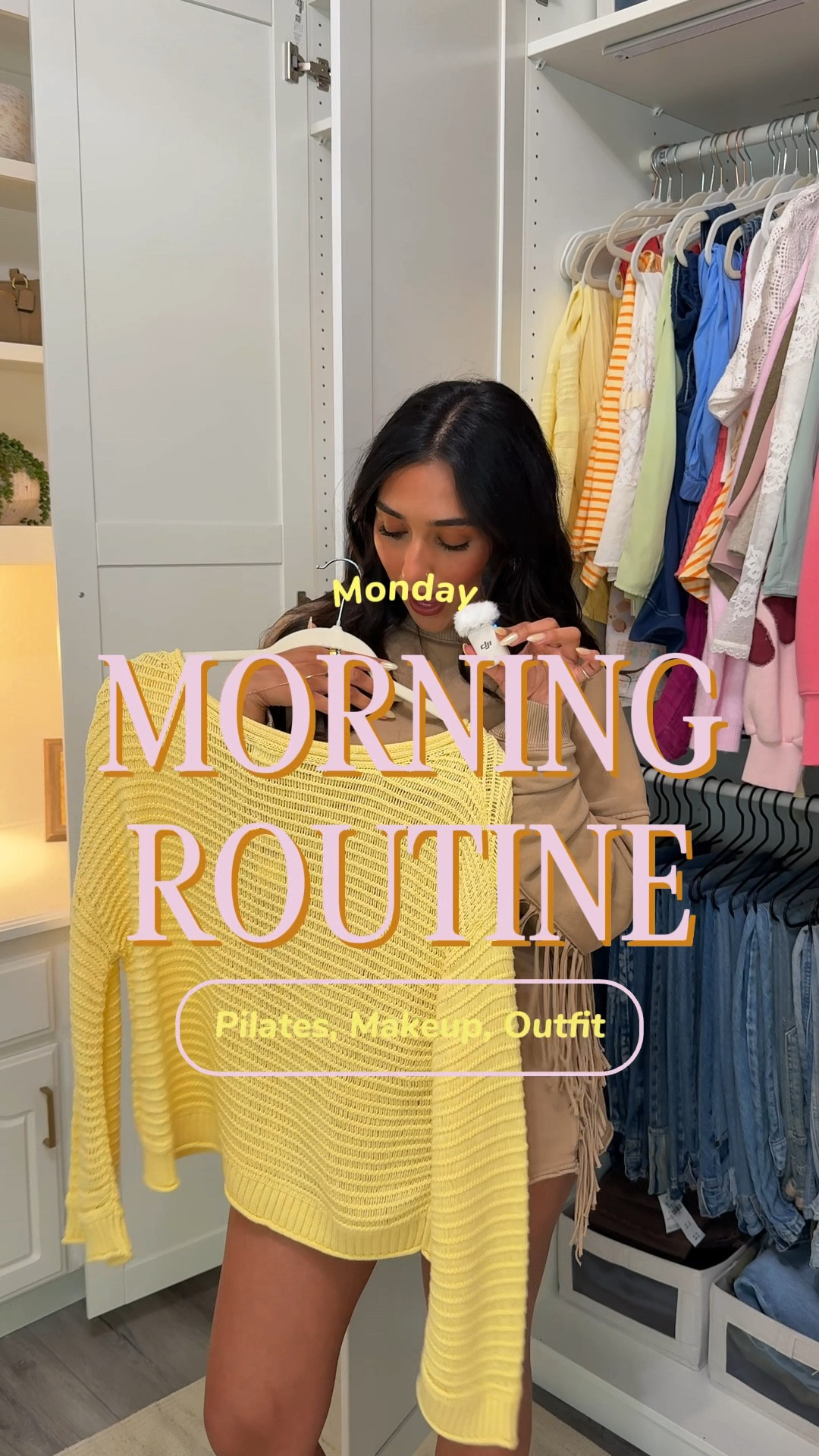 Morning routine lesss go!🧘🏽‍♀️💕🫧🌸