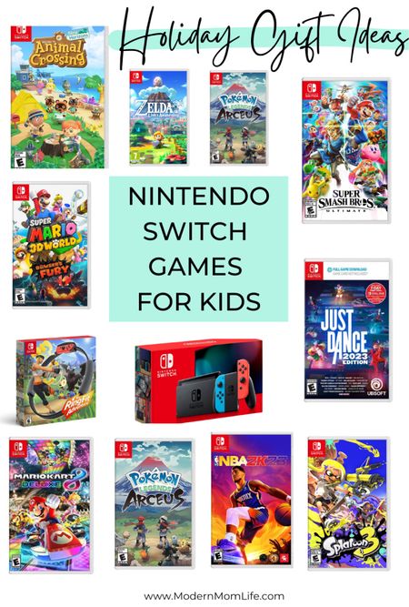 Best Nintendo Switch games for kids of all ages! 

#LTKHoliday #LTKCyberweek #LTKGiftGuide