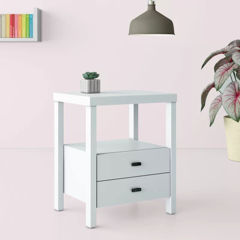 Leflore Solid + Manufactured Wood Nightstand | Wayfair North America