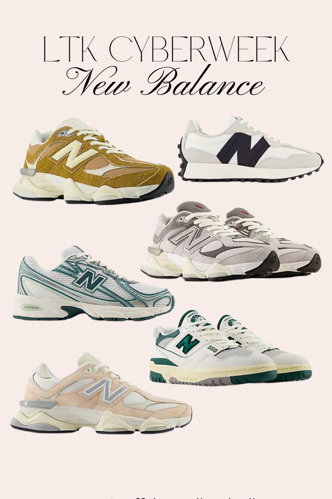 Cyberweek with New Balance 

#LTKHoliday #LTKGiftGuide #LTKCyberWeek