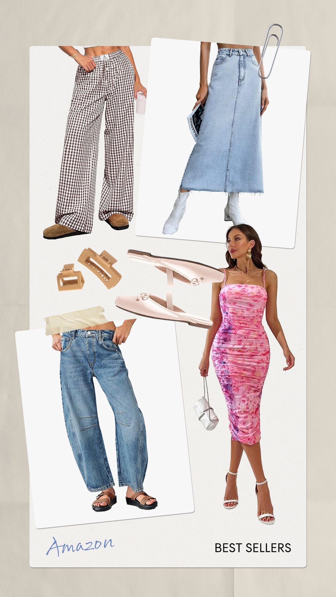 🤍 Amazon Best Sellers You’re Loving Right Now 🤍

These viral Amazon fashion finds continue to be some of my most clicked and purchased pieces. If you’re building a summer wardrobe on a budget, these affordable Amazon finds are too good not to share.

From wide-leg pants and denim skirts to the prettiest pink dress and everyday accessories, these are the pieces that can easily be mixed and matched for work, brunch, vacations, family photos, and everything in between.

✨ Affordable fashion finds
✨ Amazon summer outfits
✨ Trending denim pieces
✨ Comfortable everyday styles
✨ Easy outfit inspiration

#LTKSeasonal #LTKMidsize #LTKootd