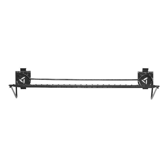 Gladiator 24-in Wire Shelf for GearTrack/GearWall 4.5-in Black Steel Multipurpose Wire Shelf | Lowe's