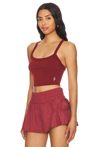 X FP Movement All Clear Cami Solid in Sour Cherry | Revolve Clothing (Global)