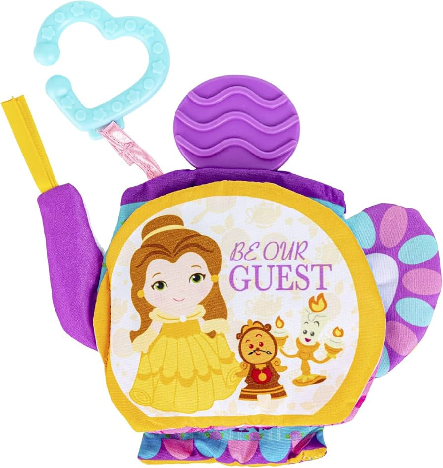 Kids Preferred Princess Belle Soft Book for Babies 81131 Multicolor | Amazon (US)