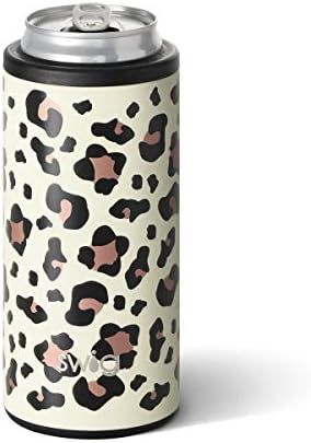 Swig Life 12oz Triple Insulated Skinny Can Cooler, Dishwasher Safe, Double Walled, Stainless Stee... | Amazon (US)
