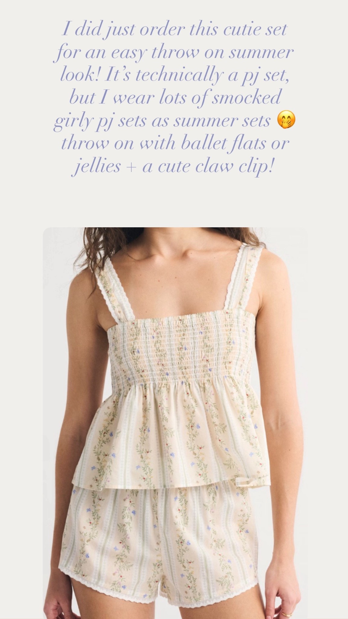 Women’s fashion, women’s style, women’s two piece set, women’s smocked set, women’s floral two piece set, Abercrombie and fitch sale, Abercrombie and fitch style, preppy fashion, preppy style, preppy ootd 

#LTKselfcare #LTKootd #LTKmomlife